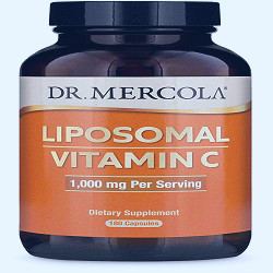 Dr. Mercola Liposomal Vitamin C, 1,000mg per Serving, 90 Servings (180  Capsules) - Walmart.com